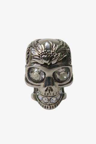 Alexander McQueen Silver Ring sz 13 - Designer Accessories at The Find Luxury Resale - Vancouver, Canada