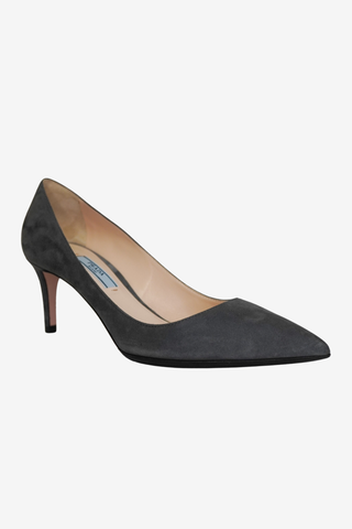 Prada Suede Pumps sz 37 - Designer pumps at The Find Luxury Resale - Vancouver, Canada