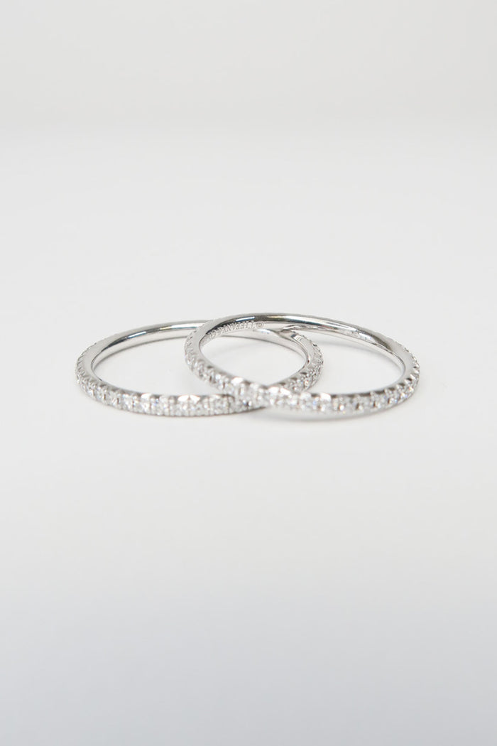 Tiffany & Co. Platinum Diamond Full Eternity Ring