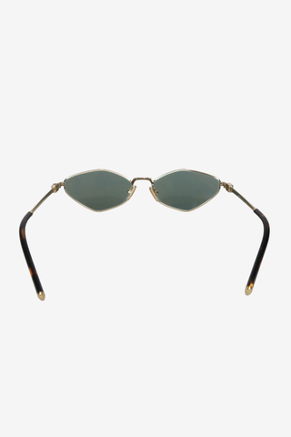 Miu Miu Round Tinted Sunglasses - Designer sunglasses at The Find Luxury Resale - Vancouver, Canada