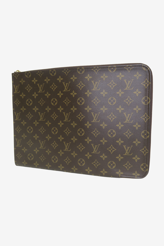 Louis Vuitton Monogram Documents Case - Designer Handbags at The Find Luxury Resale - Vancouver, Canada