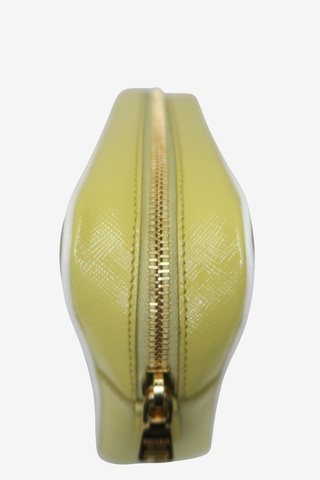 Prada Patent Pochette - Designer handbag at The Find Luxury Resale - Vancouver, Canada