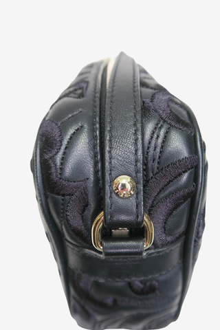 Versace Embroidered Baroque Shoulder Bag - Designer Handbags at The Find Luxury Resale - Vancouver, Canada