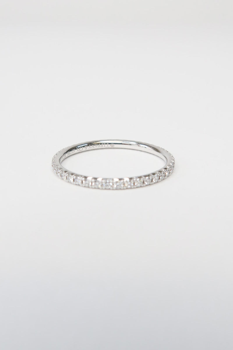 Tiffany & Co. Platinum Diamond Full Eternity Ring