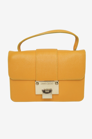Jimmy Choo Leather Rebel Crossbody Bag - Designer handbag at The Find Luxury Resale - Vancouver, Canada