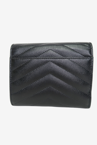 Saint Laurent Compact Wallet - Designer Handbags at The Find Luxury Resale - Vancouver, Canada