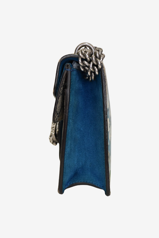 Gucci Dionysus Mini Blue GG Shoulder Bag