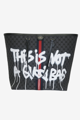 Gucci x Balenciaga Sylvie Web Tote - Designer Handbags at The Find Luxury Resale - Vancouver, Canada