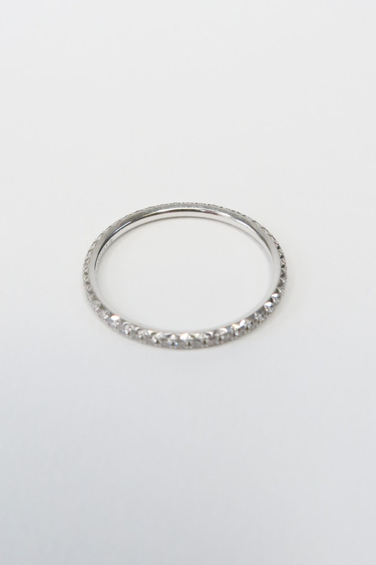 Tiffany & Co. Platinum Diamond Full Eternity Ring