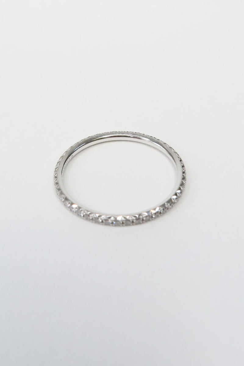 Tiffany & Co. Platinum Diamond Full Eternity Ring