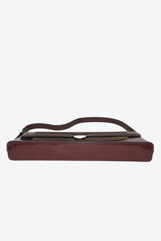 Salvatore Ferregamo Brown Shoulder Bag - Designer handbag at The Find Luxury Resale - Vancouver, Canada