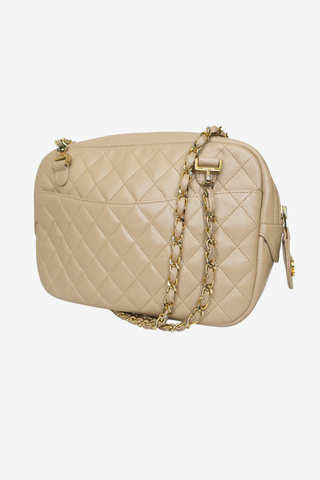 Chanel Quilted Camera Bag