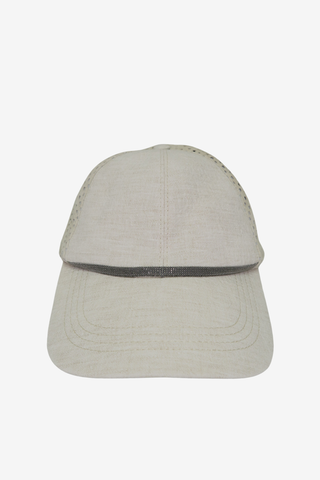 Brunello Cucinelli White Hat - Designer Hats at The Find Luxury Resale - Vancouver, Canada