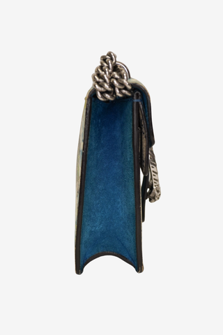 Gucci Dionysus Mini Blue GG Shoulder Bag
