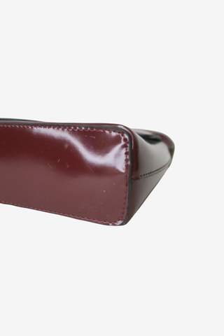 Salvatore Ferregamo Brown Shoulder Bag - Designer handbag at The Find Luxury Resale - Vancouver, Canada