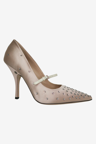 Gucci Pointed Toe Satin Pumps sz 39.5 - Designer pumps at The Find Luxury Resale - Vancouver, Canada
