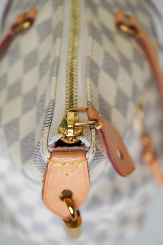 Louis Vuitton Damier Azur Iena MM Shoulder Bag