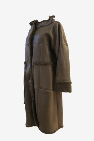 Chanel Shearling Fur Coat sz 38 - Designer Coat at The Find Luxury Resale - Vancouver, Canada