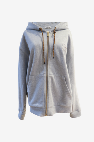 Miu Miu Hoodie Sz S - Designer Hoodie at The Find Luxury Resale - Vancouver, Canada