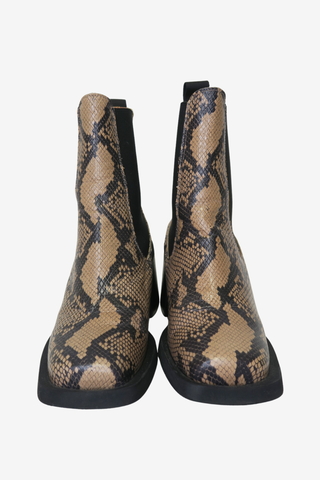 Ganni Printed Boots sz 37 - Designer at The Find Luxury Resale - Vancouver, Canada