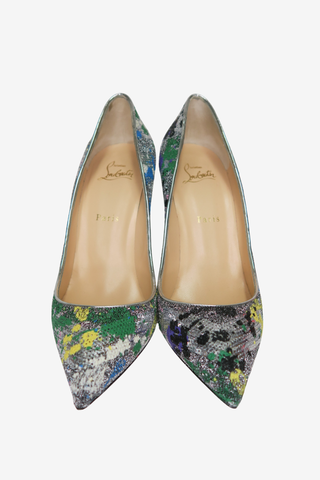Christian Louboutin Sequins Pumps sz 39.5 - Designer pumps at The Find Luxury Resale - Vancouver, Canada