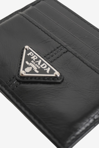 Prada Leather Card Holder - Designer Card holder at The Find Luxury Resale - Vancouver, Canada