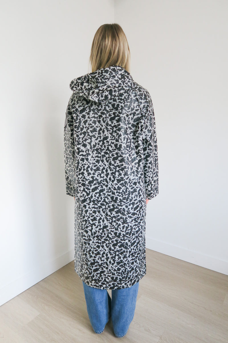 Proenza Schouler Printed Long Raincoat sz XS/S