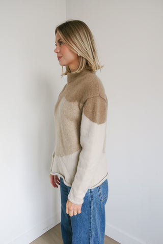 Theory Wool Mock Neck Sweater sz S - Designer Sweaters at The Find Luxury Resale - Vancouver, Canada