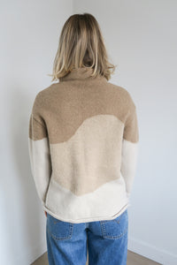 Theory Wool Mock Neck Sweater sz S