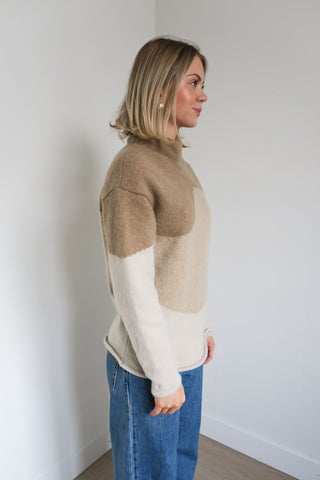 Theory Wool Mock Neck Sweater sz S - Designer Sweaters at The Find Luxury Resale - Vancouver, Canada