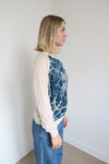 Hermès Printed Crew Neck Sweater sz 40