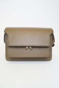 Marni Medium Trunk Leather Crossbody Bag