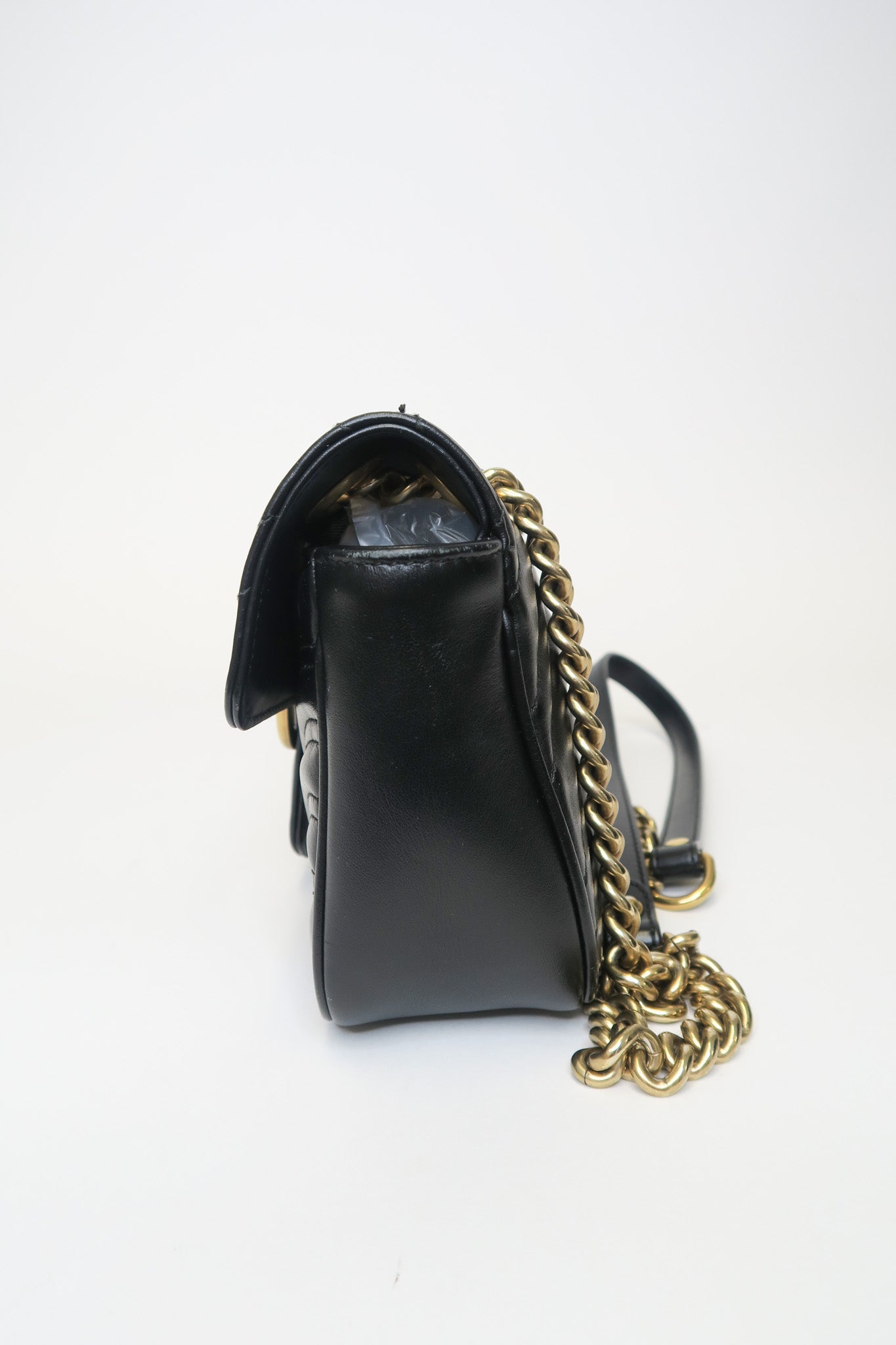 Gucci Mini Marmont Matelasse Shoulder Bag