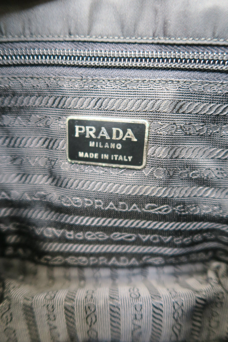 Prada 1990's Vintage Metal Handle Bag