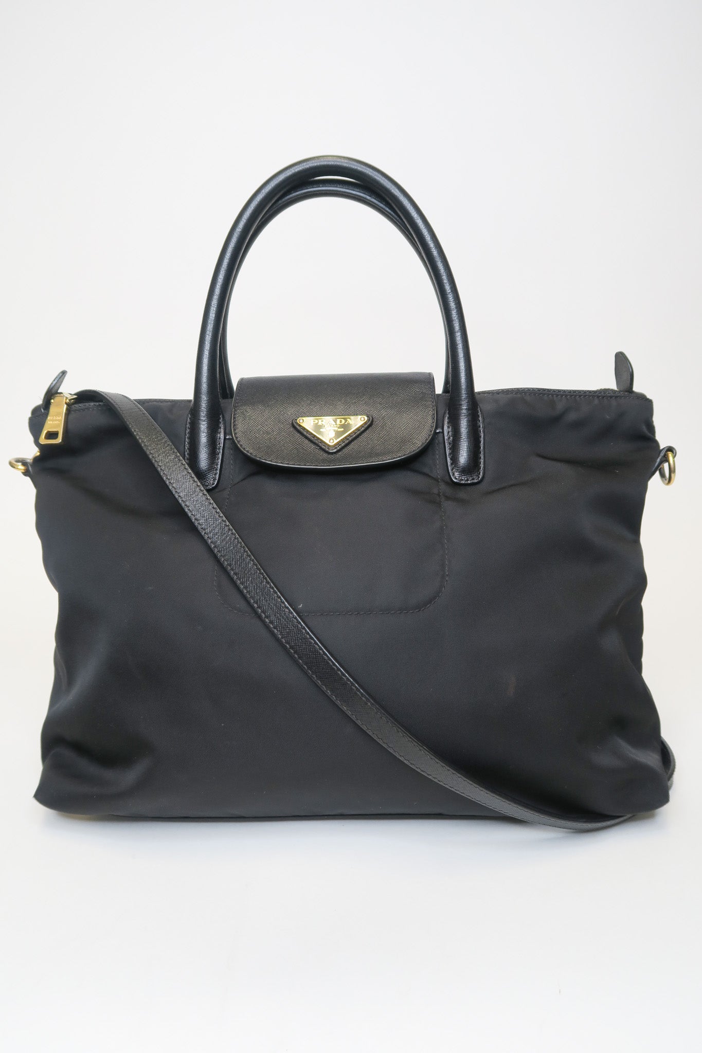 Prada Tessuto top Tote Bag