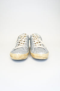 Golden Goose Glitter Accents Sneakers sz 37