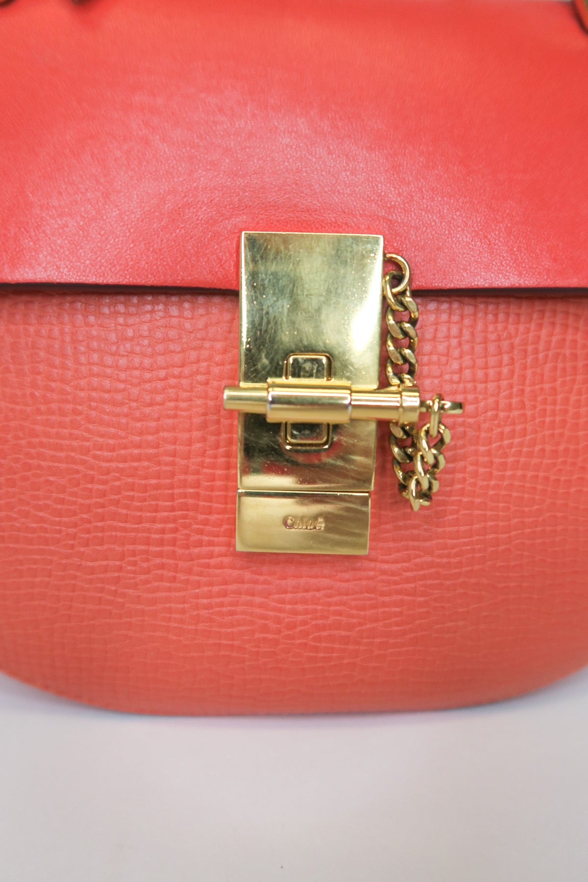 Chloe Small Drew Leather Crossbody Bag