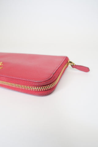 Prada Saffiano Leather Continental Wallet - Designer Wallets at The Find Luxury Resale - Vancouver, Canada