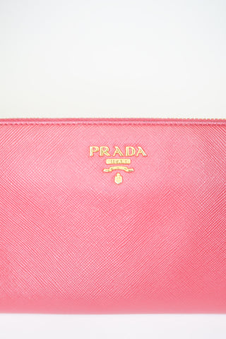 Prada Saffiano Leather Continental Wallet - Designer Wallets at The Find Luxury Resale - Vancouver, Canada