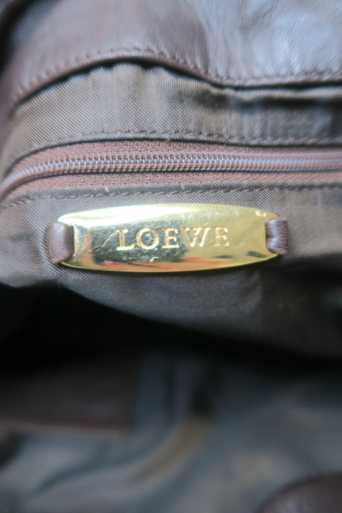 Loewe Vintage Leather Shoulder Bag