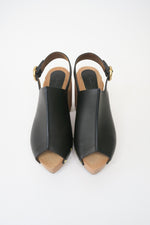 Stella McCartney Vegan Leather Studded Accents Slingback Sandals sz 36