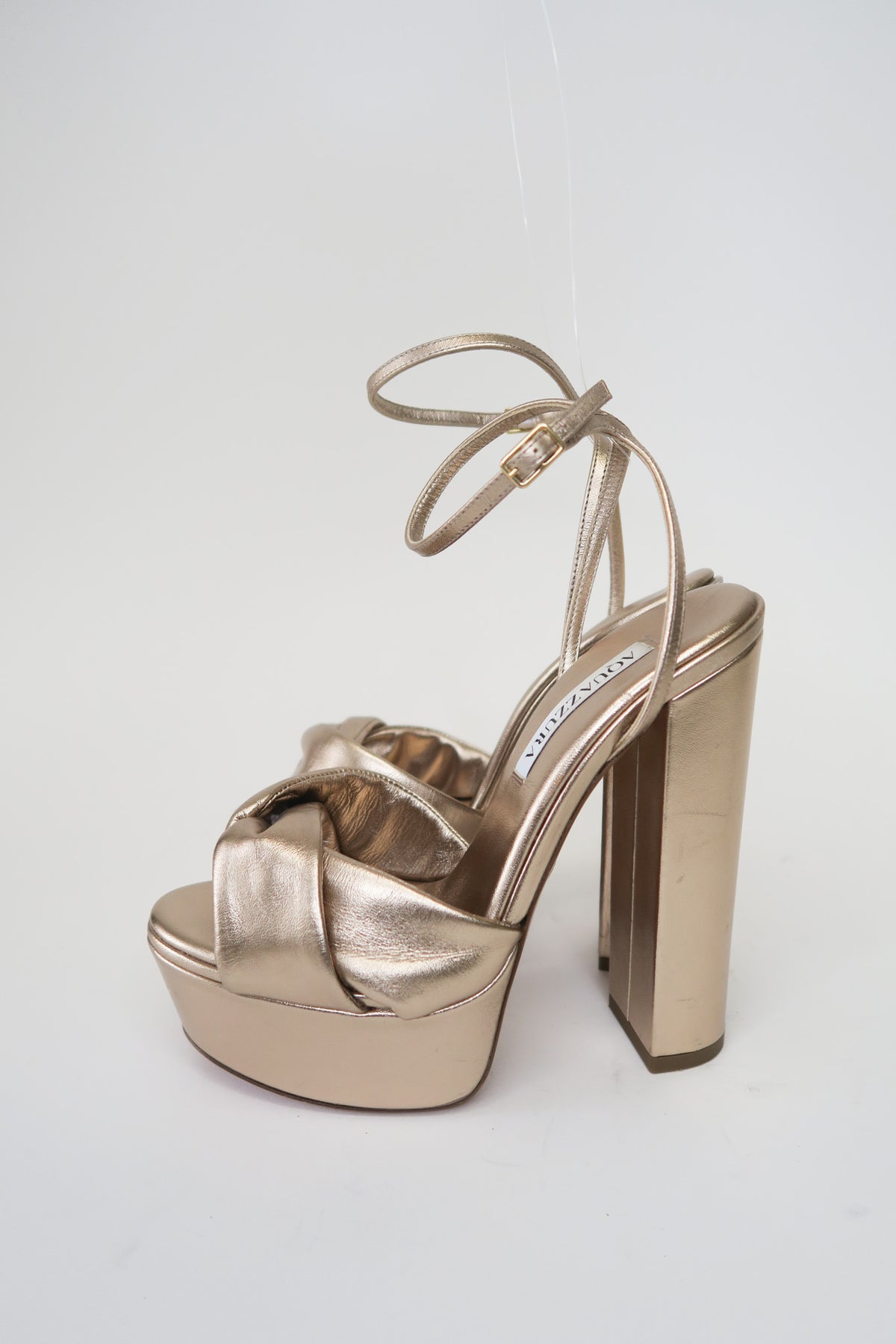 Aquazzura Leather Platform Sandals sz 36