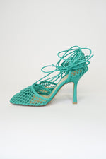 Bottega Veneta Leather Mesh Accents Pumps sz 39