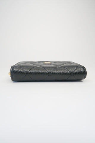 Chanel Interlocking CC Logo Compact Wallet - Designer Wallets at The Find Luxury Resale - Vancouver, Canada