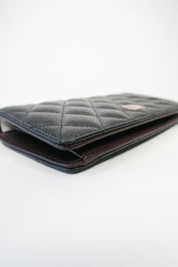 Chanel Caviar Yen Bifold Wallet