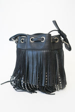 Saint Laurent Small Fringe Emmanuelle Bucket