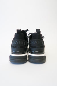 Chanel Interlocking CC Logo Sneakers sz 37.5