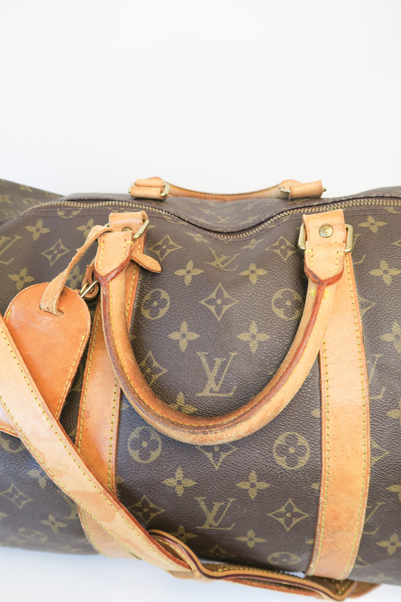 Louis Vuitton Monogram Keepall 50 Bandouliere