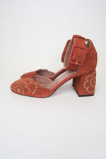 Red Valentino Suede D'Orsay Pumps sz 35.5