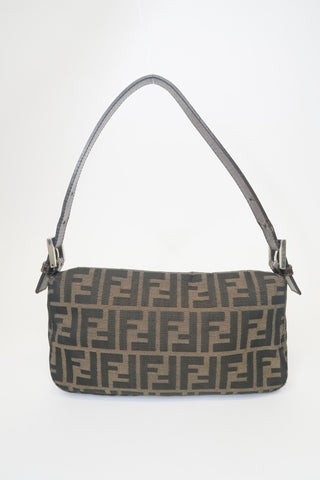 Fendi Small Zucca Baguette - Designer Handbags at The Find Luxury Resale - Vancouver, Canada